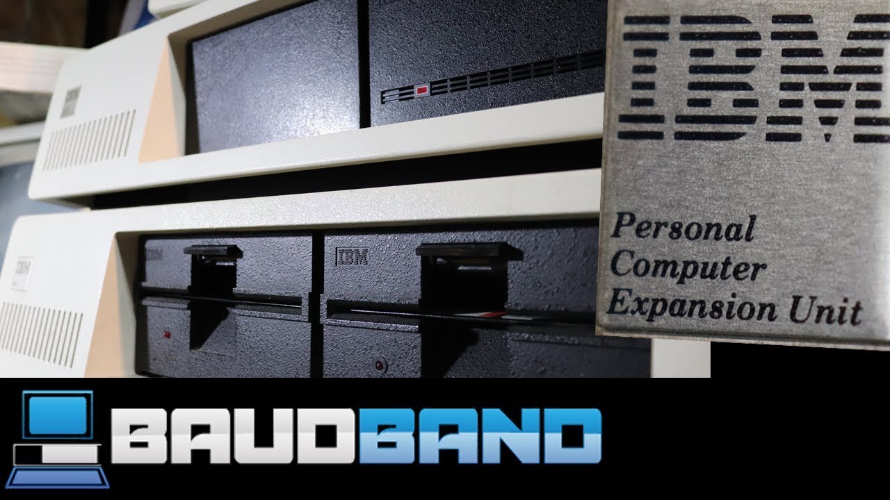 IBM 5161 Expansion Unit and 5150 Personal Computer - BaudBand