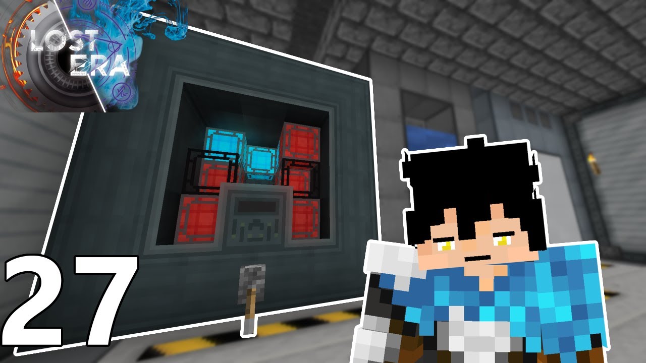 FIZ UM REATOR NUCLEAR, mas... - Minecraft Lost Era #27 (1.7.10)