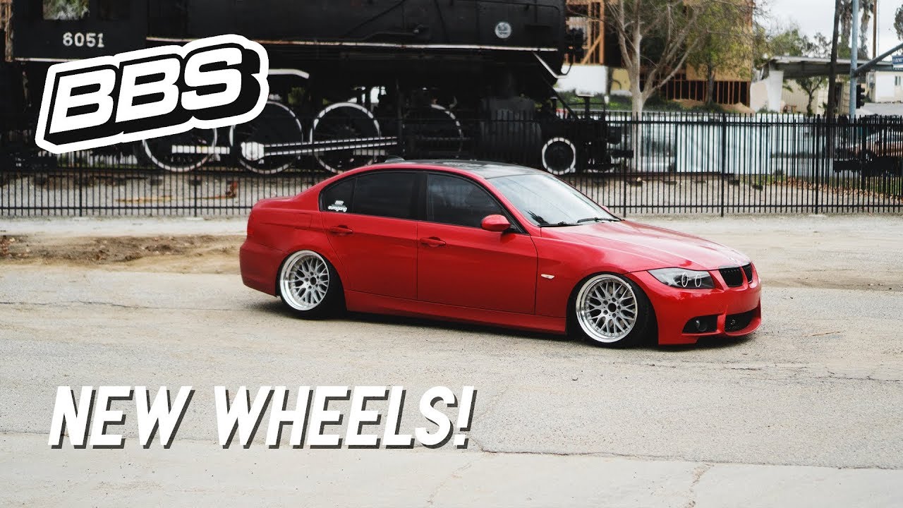 BMW оснащается агрессивными дисками BBS! Слишком большой развал?!