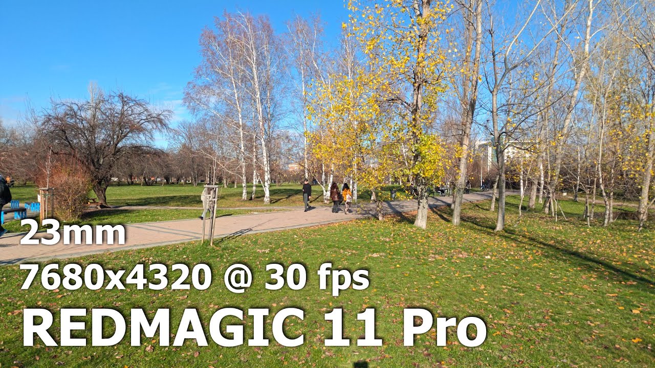 REDMAGIC 11 Pro - 8K (4320p) 30 fps - 23mm