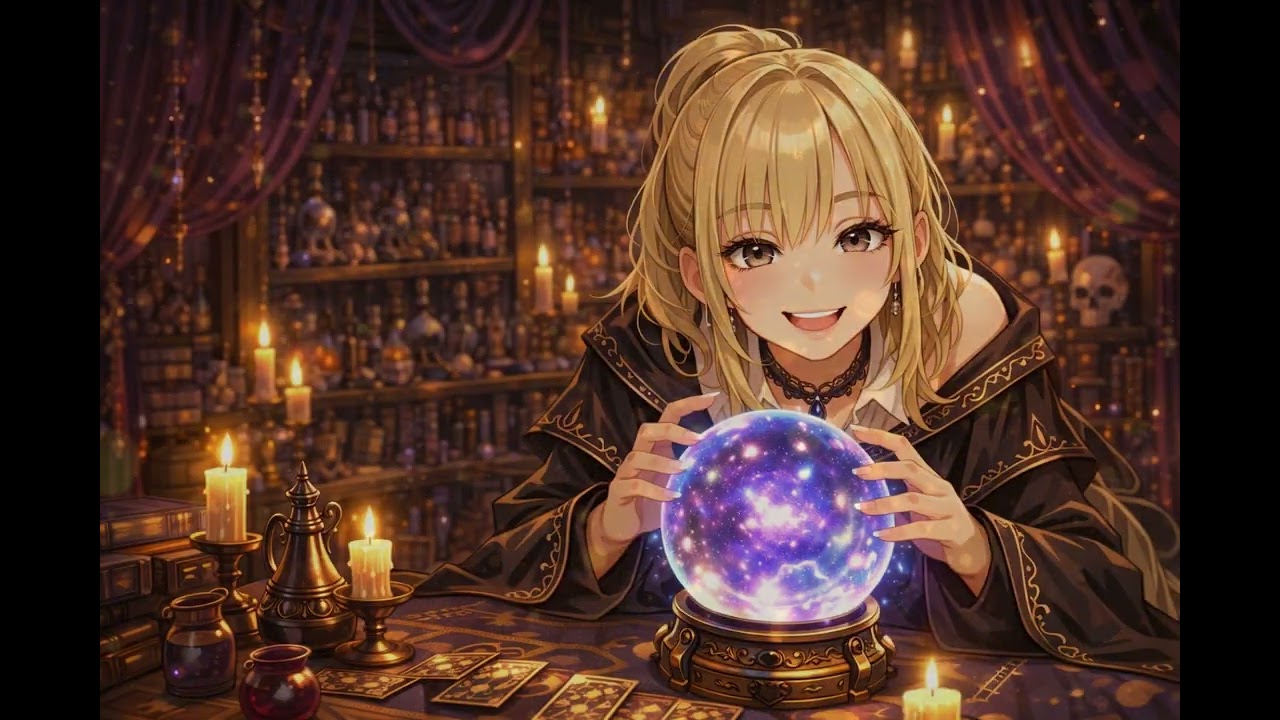 【異世界BGM】魔術師の占い店で流れる神秘的な音楽｜作業・読書・睡眠用（50分）