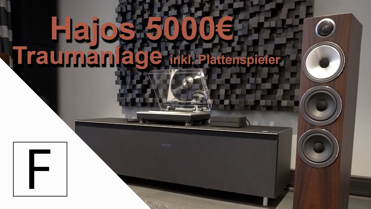 Platte und Streaming? Hajos Traumanlage f&uuml;r 5000&euro; | B&W 704 S3, Technics SL1500EC & Powernode!