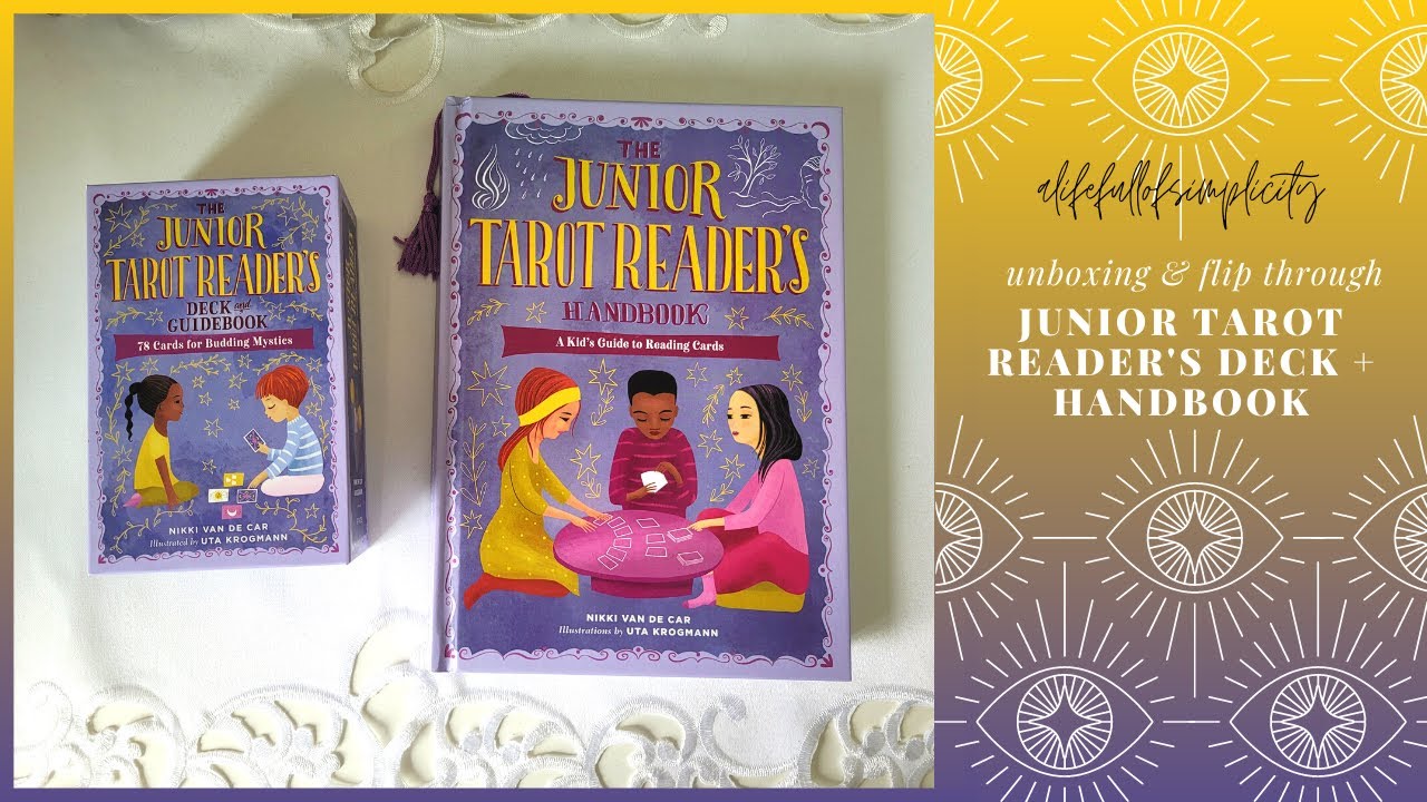 The Junior Tarot Reader's Deck + Big Book | Unboxing & Flip-Through #rpmysticcoven