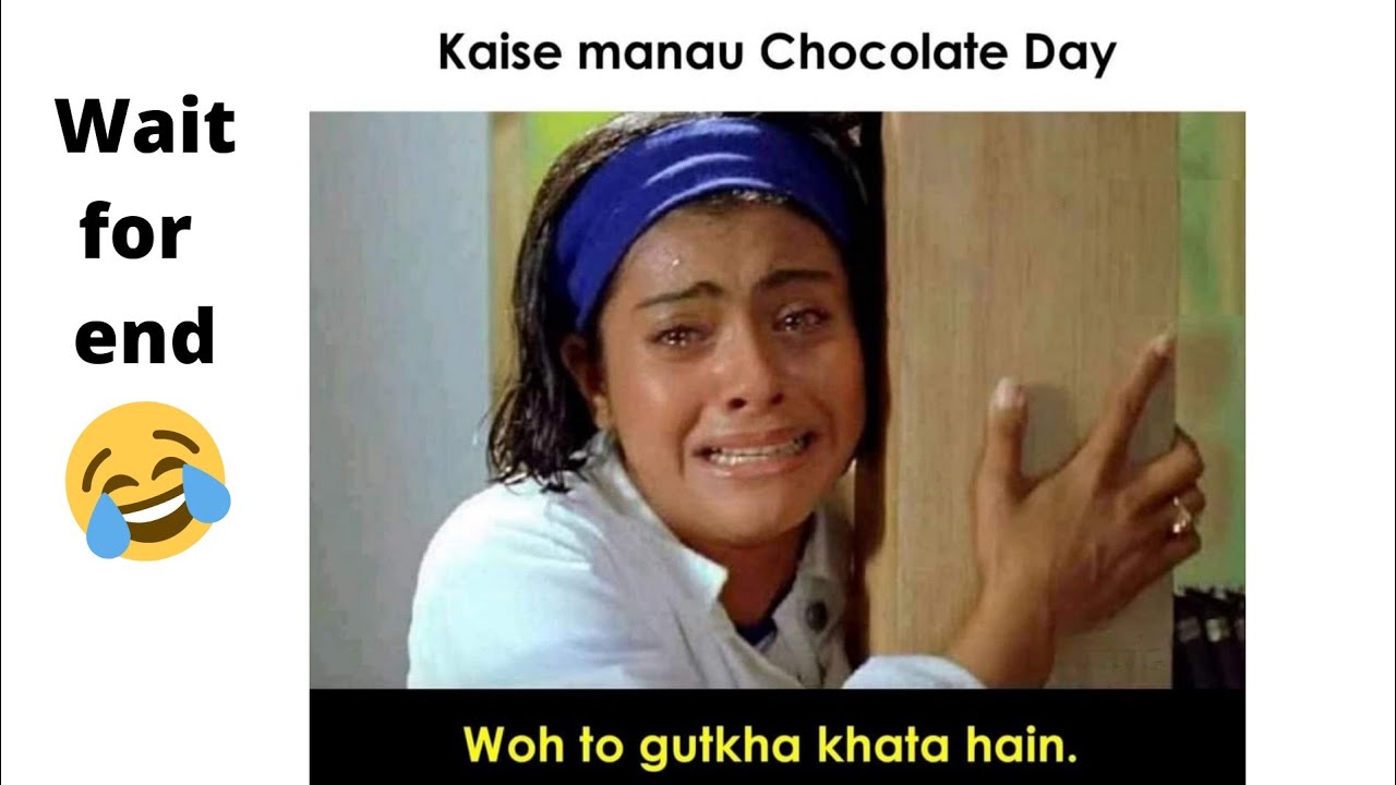 Chocolate day 😂😂 funny 😁 whatsup status