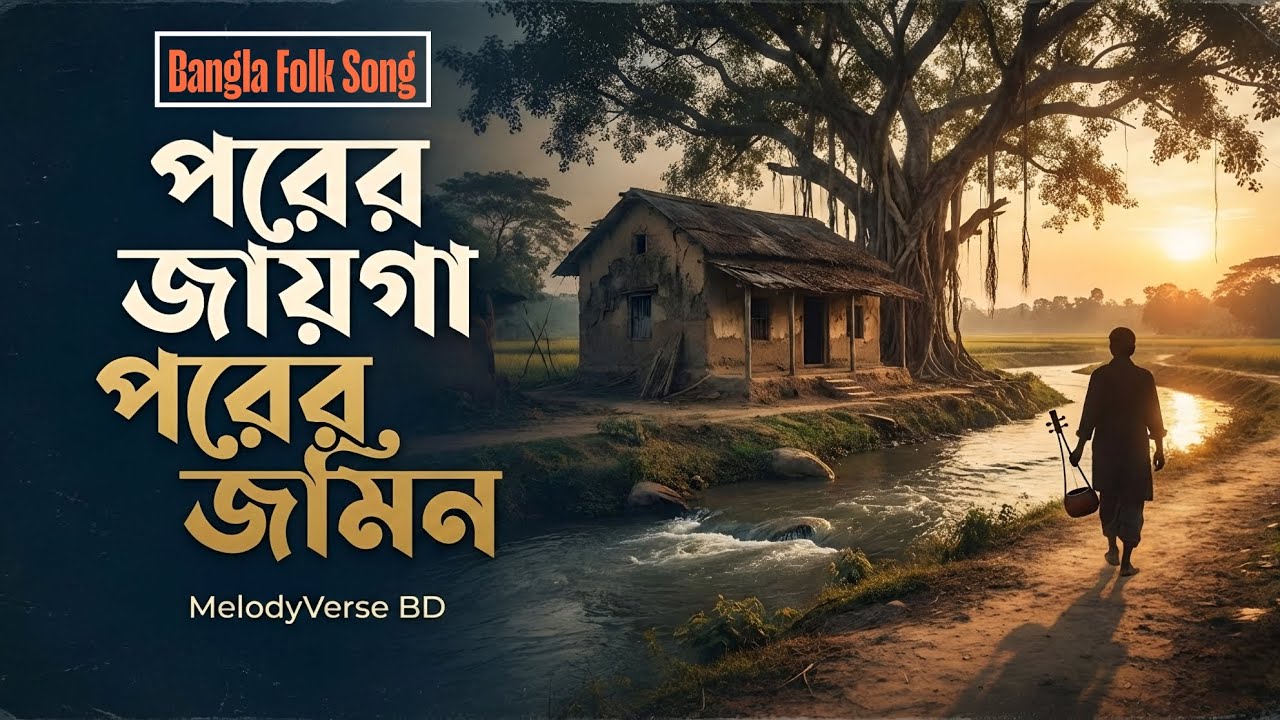 মন ছুঁয়ে যাওয়া এক আধ্যাত্মিক গান - পরের জায়গা পরের জমিন | New Bengali Folk 2026