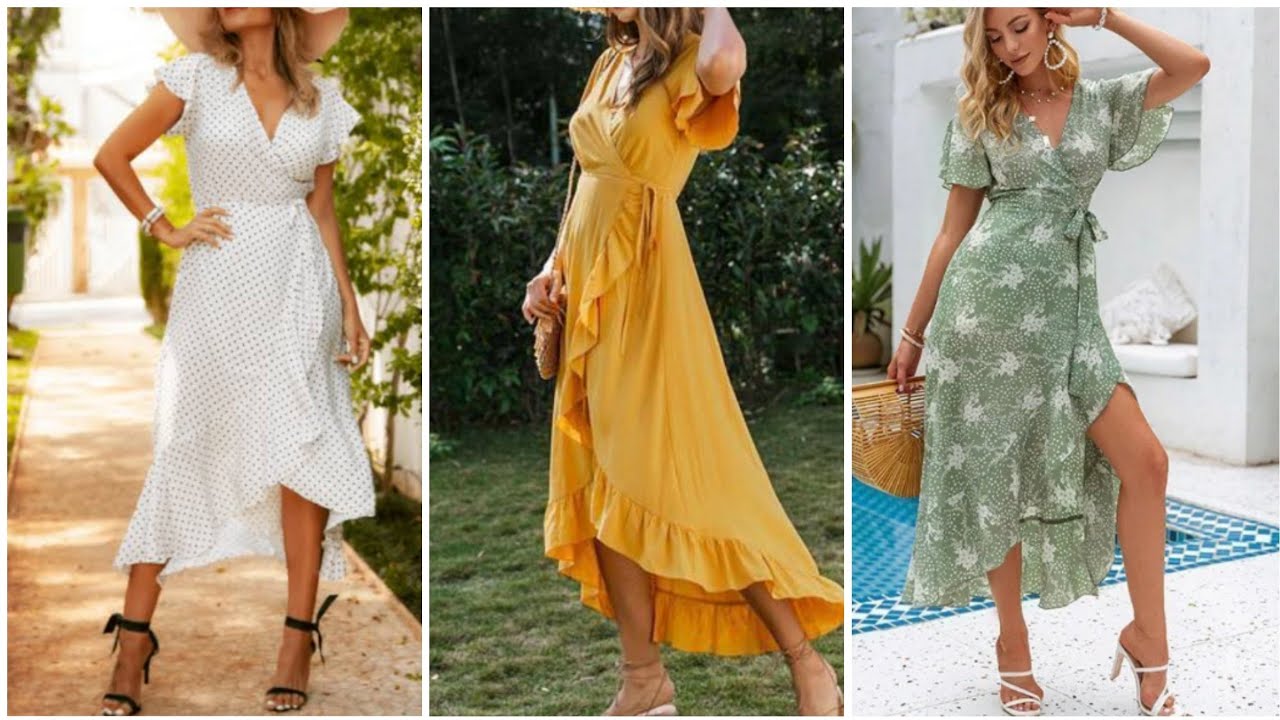 LOOKS DE VESTIDO ENVELOPE (TRANSPASSADO)