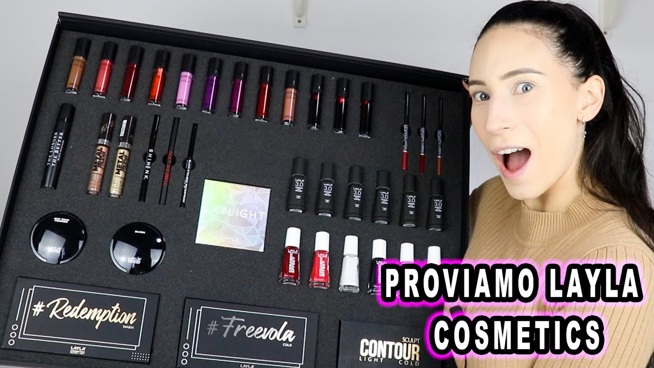 Provo LAYLA COSMETICS Per La Prima Volta | Giulia Bencich