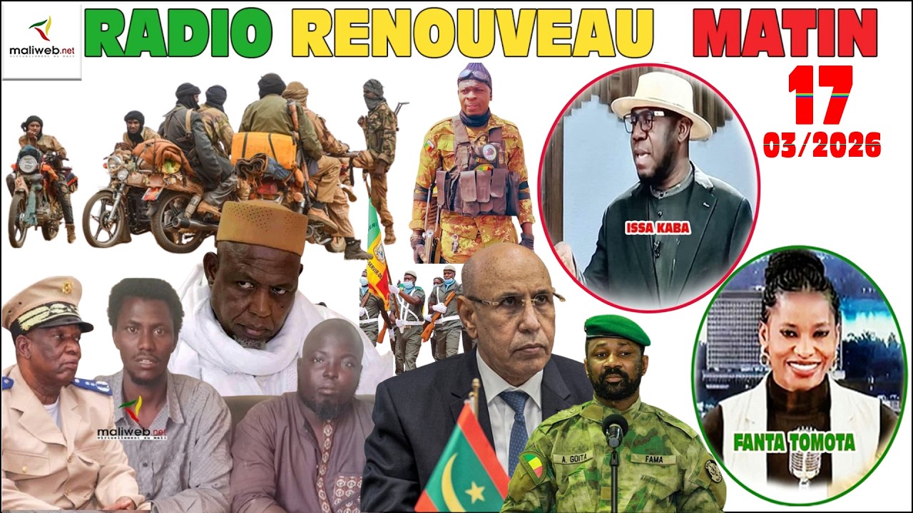 LE MATINAL DE LA RADIO RENOUVEAU FM du 17 Mars 2026
