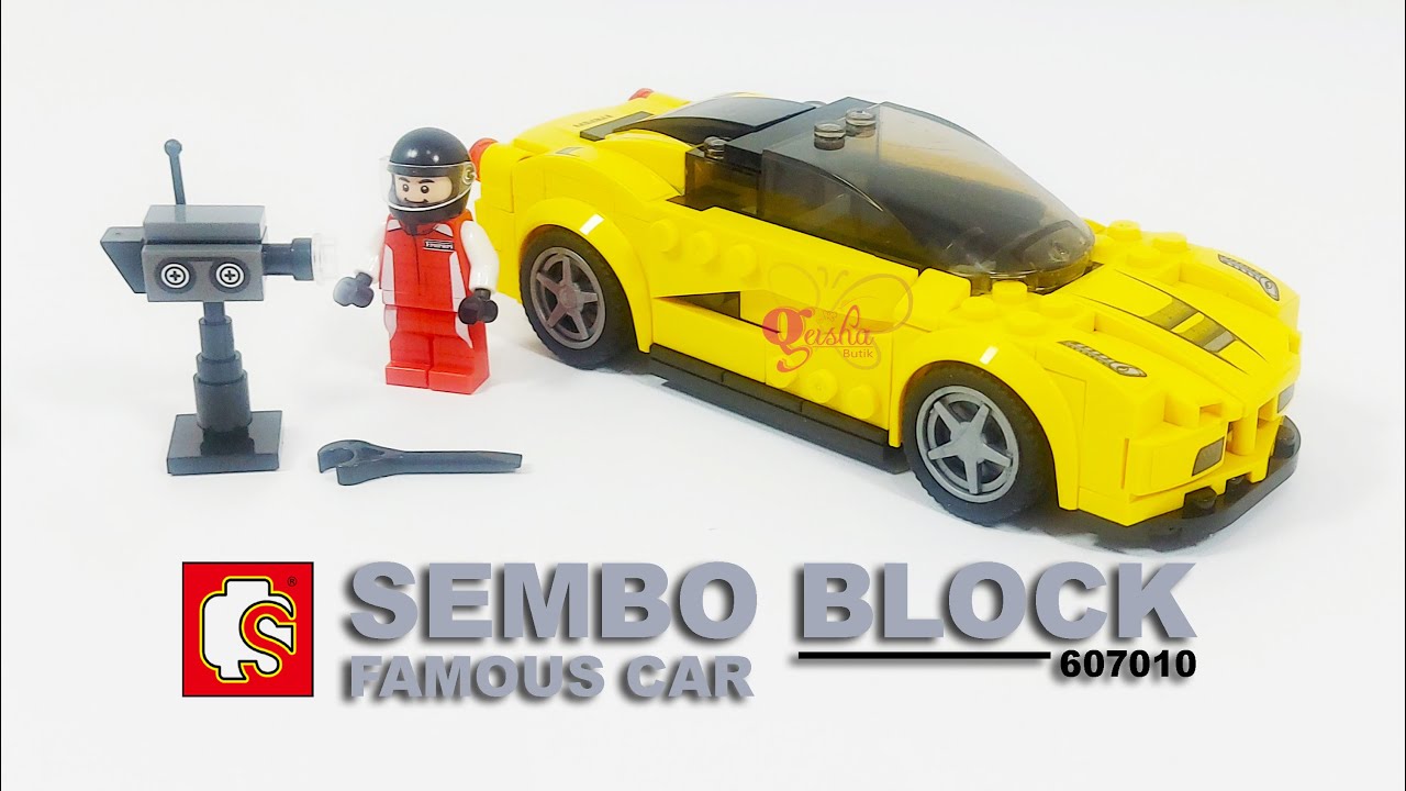 SEMBO BLOCK Ferrari 458 - 607010 (Famous Car)