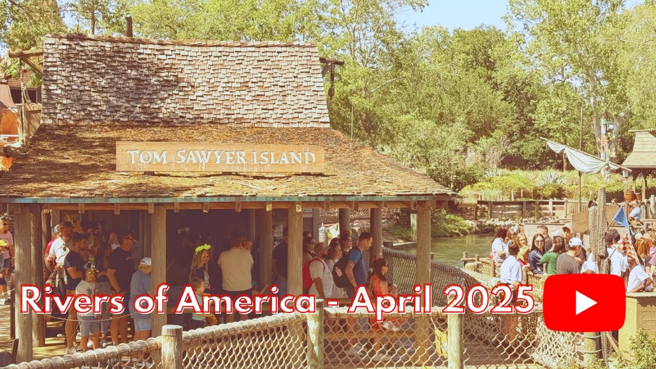 Tom Sawyer Island at Magic Kingdom - April 2025 - Rivers of America - Walt Disney World