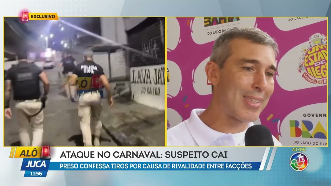 Ataque no carnaval: Suspeito cai | ALÔ JUCA | TV ARATU