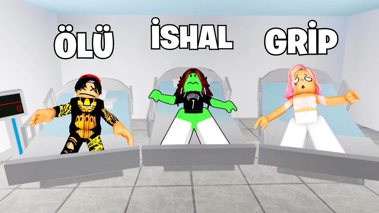 EN SON HASTA OLAN KAZANIR😊AYŞEM ECE ARI💥ARIGİLLER🐝ROBLOX LAST TO GET SICK