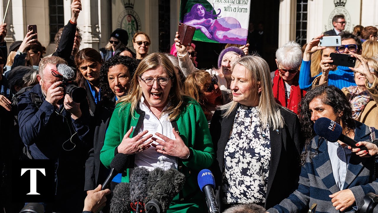 LIVE: Supreme Court rules on the legal definition of a 'woman'