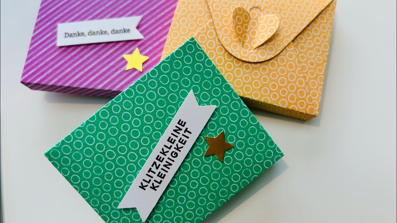Stanzform Fröhlich zugestellt mit verschiedenen Ideen + Produktpaket Fähnchen Grüße v. @stampinup