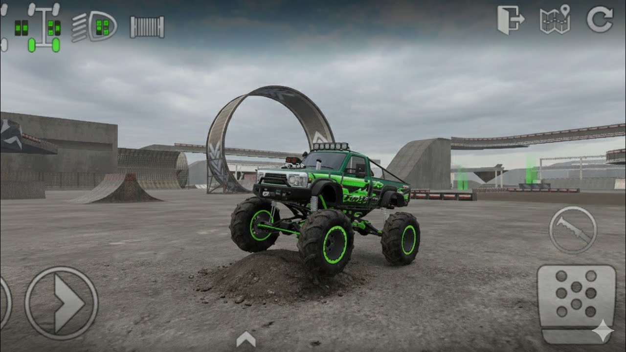 Offroad Monster Truck: Mind-Blowing Stunts & Shocking Action!”