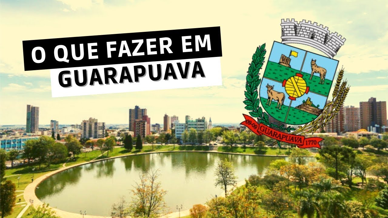10 pontos tur&iacute;sticos em Guarapuava - Paran&aacute; / O que fazer em Guarapuava Paran&aacute;?