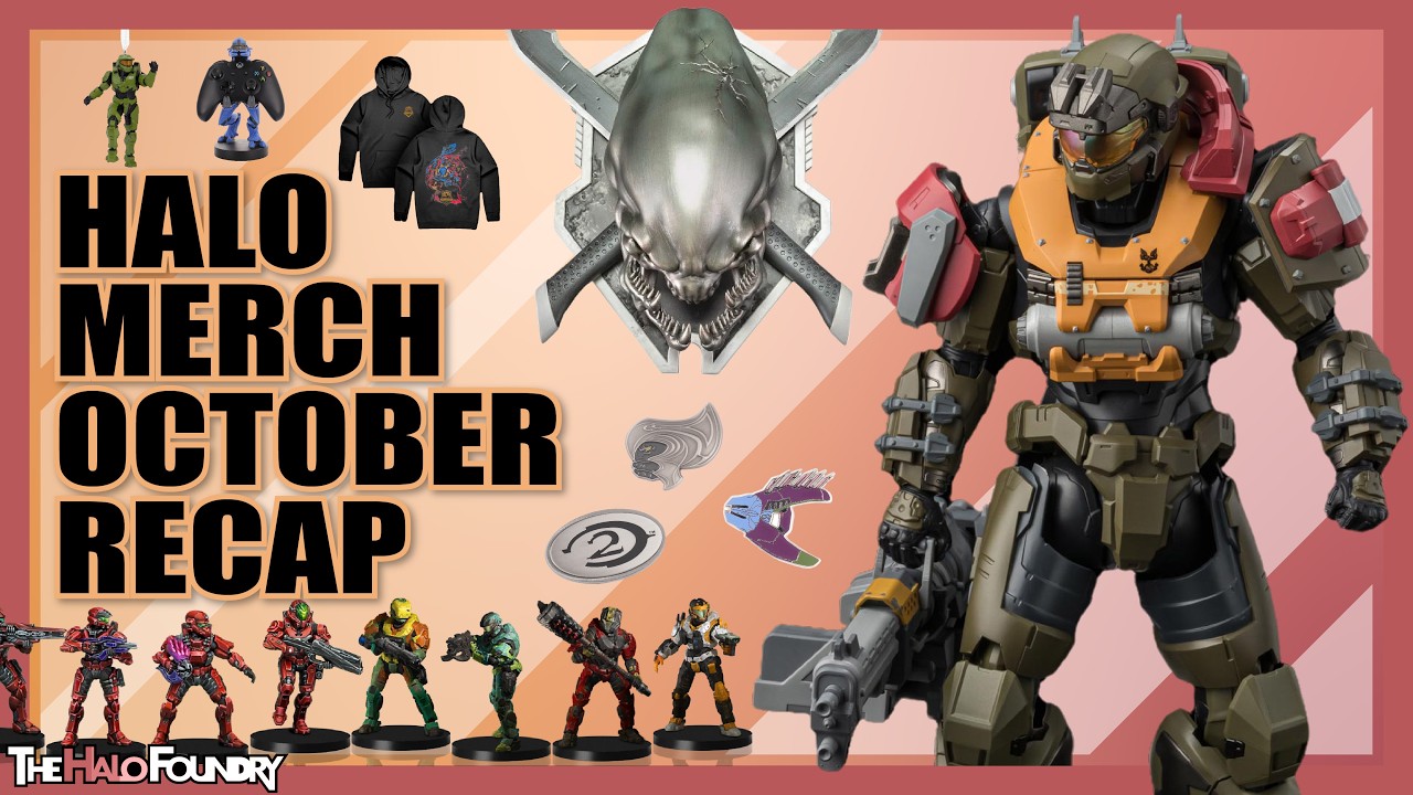 Halo Merch Recap October 2024 #Halo