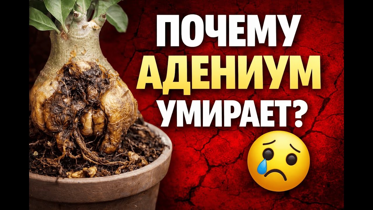 Топ 10 ошибок в выращивании адениума