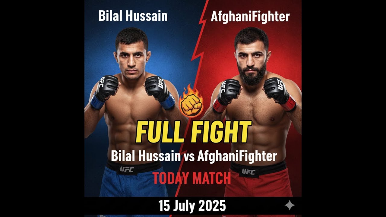 FULL FIGHT | Bilal Hussain vs AfghaniFighter | TODAY MATCH 15 July 2025