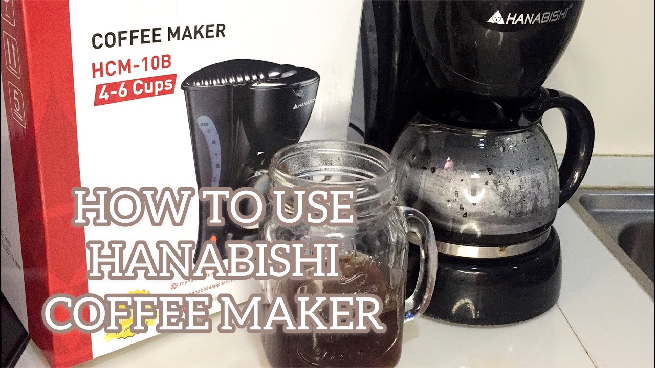HOW TO USE HANABISHI COFFEE MAKER | The Project et cetera