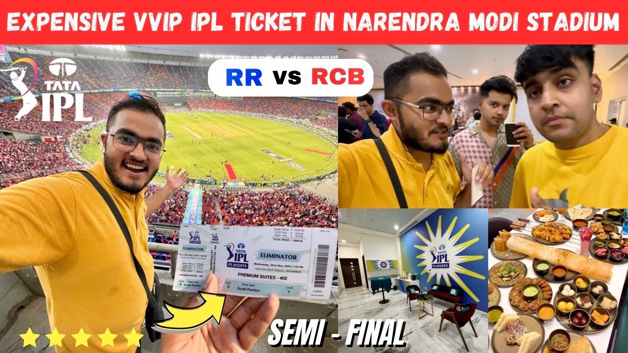 Эксклюзивный VIP-билет IPL с неограниченным количеством еды и премиум-боксом | Прямая трансляция ...