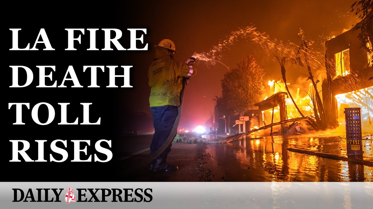 Los Angeles wildfires: Death toll rises to 10