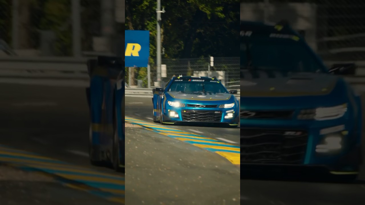 One way to stand out at Le Mans? NASCAR. 🔊