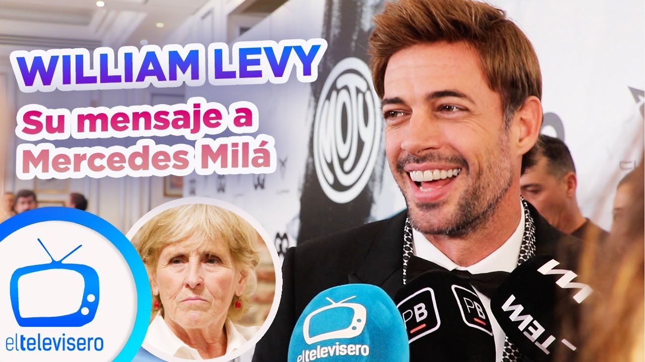 ¿Reconciliación? William Levy se dirige a Mercedes Milá de esta cariñosa forma