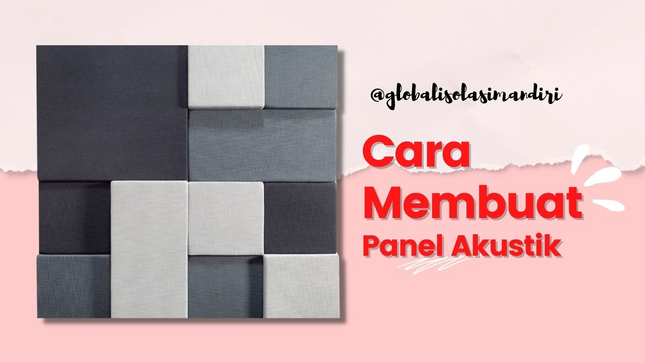 CARA MEMBUAT PANEL AKUSTIK !! DI BANTU TEMAN MASA SMA - EKI DIMAS - SIAPA DIA ?