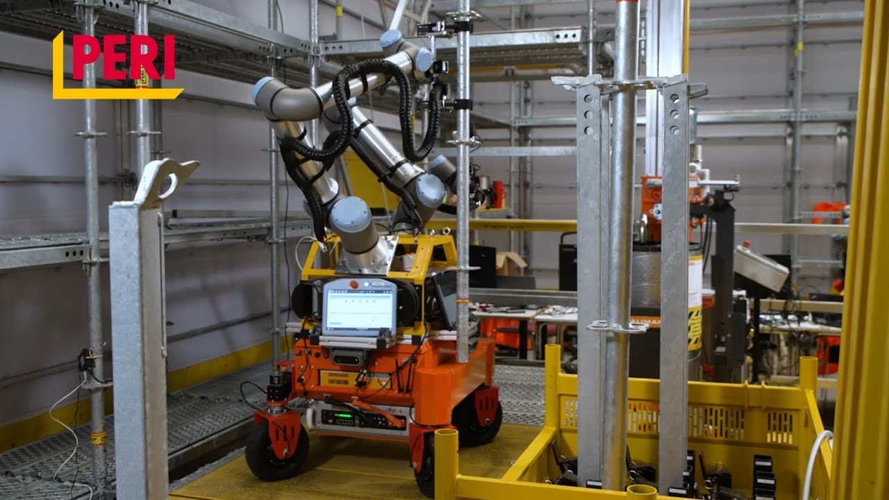 PERI UP Robotics | Genio – Robotergestützter Aufbau von Gerüsten | Prozessbeschreibung