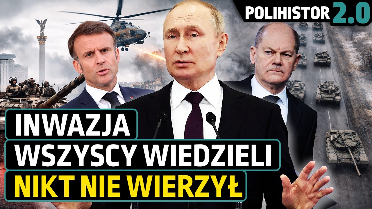 Wojna na Ukrainie 2022 Putin grozi, świat nie wierzy &ndash; dlaczego? 4 lata wojny za nami Polihistor 2.0