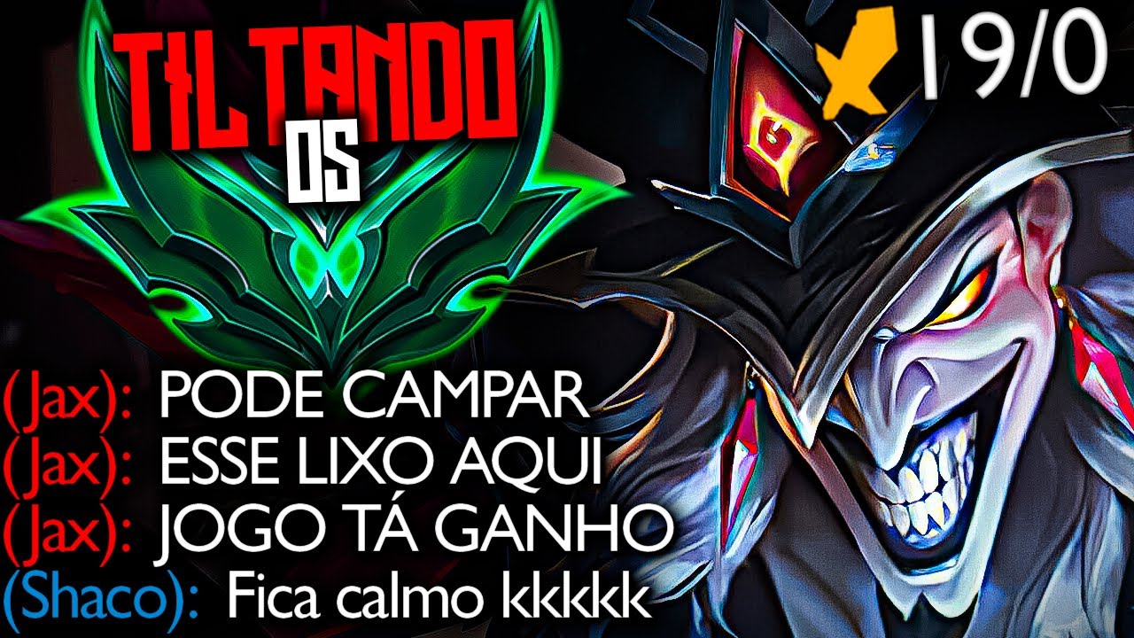 TOP 1 SHACO ENTRANDO NA MENTE DOS ESMERALDAS!