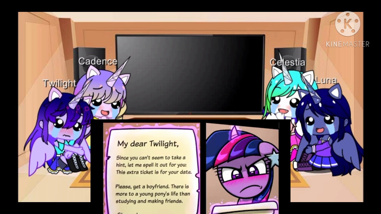Mlp princesses react to comic dubs(short)