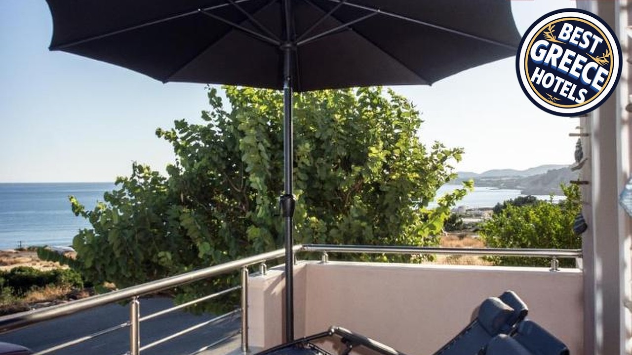 180 Degree Sea View Apartment | Crete Island, Greece | Hotel Review 🏩