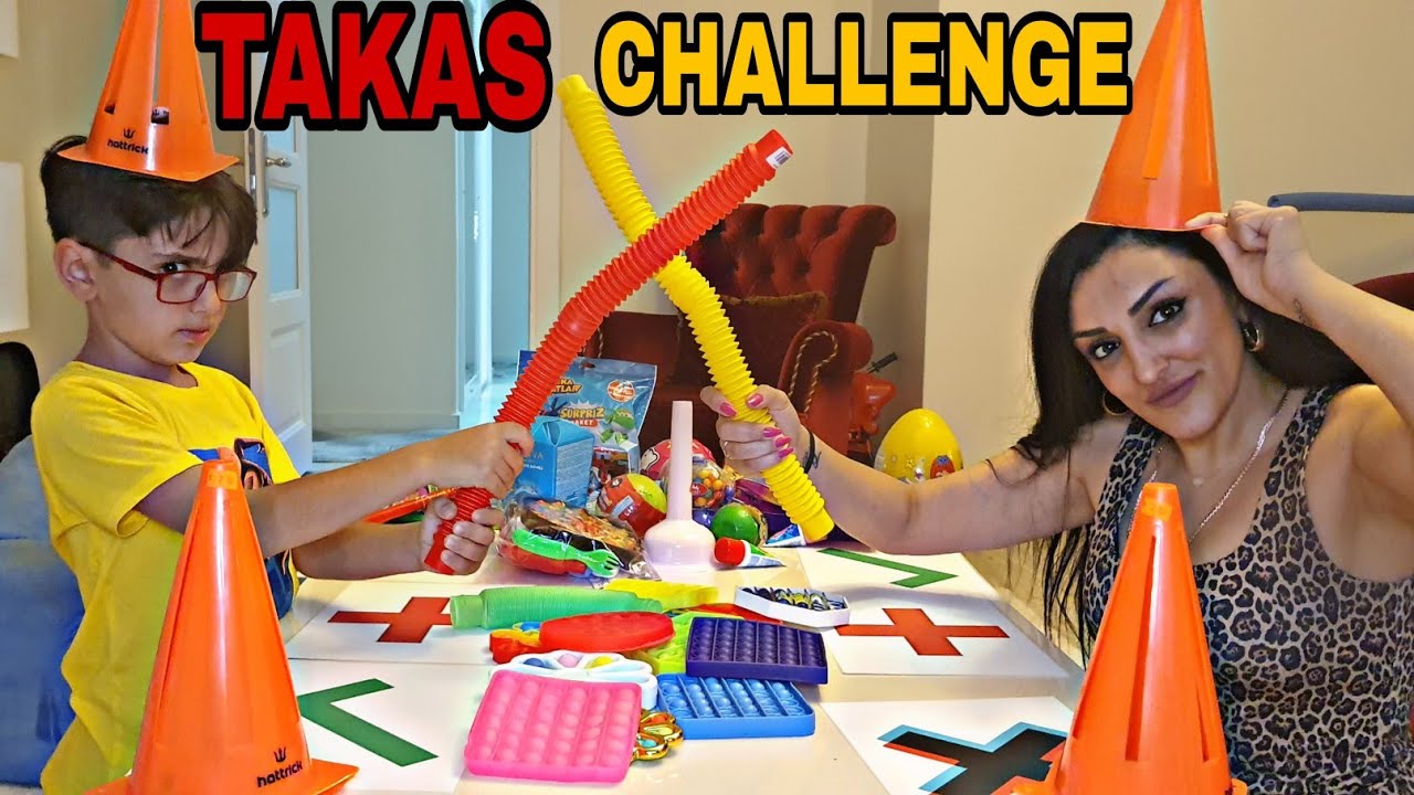 POP İT TAKAS CHALLENGE !! İLGİNÇ TAKAS !