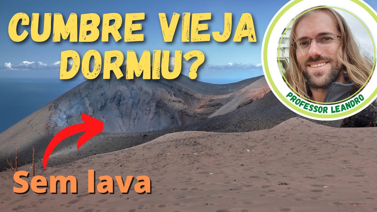 O vulcão CUMBRE VIEJA dormiu? É o FIM da erupção?!