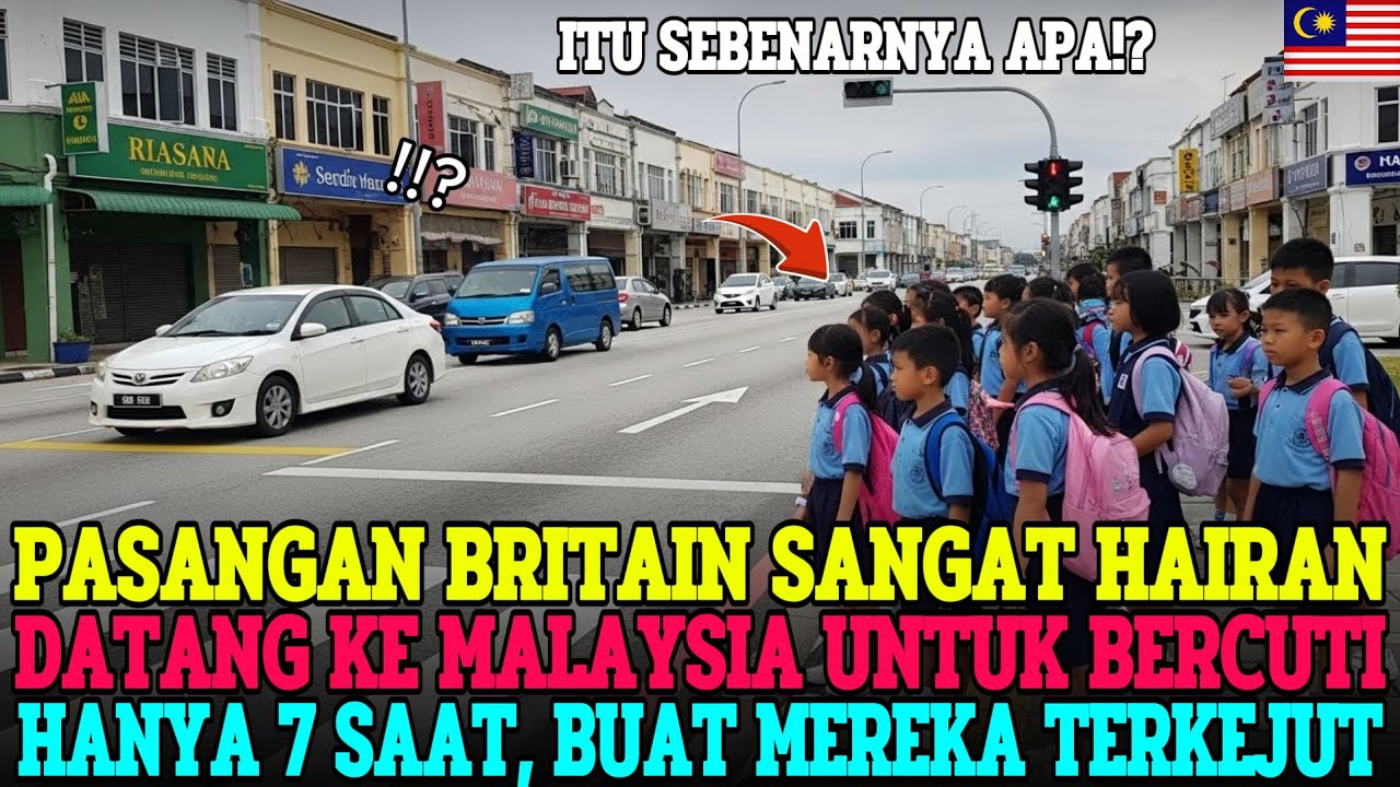 APA SEBENARNYA MAKNANYA” PASANGAN BRITAIN TERKEJUT MELIHAT SUASANA DI JALAN MALAYSIA 😲