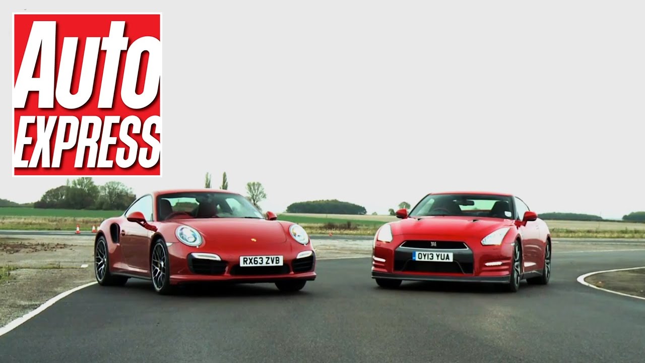 Обзор Porsche 911 Turbo S против Nissan GT-R — Auto Express