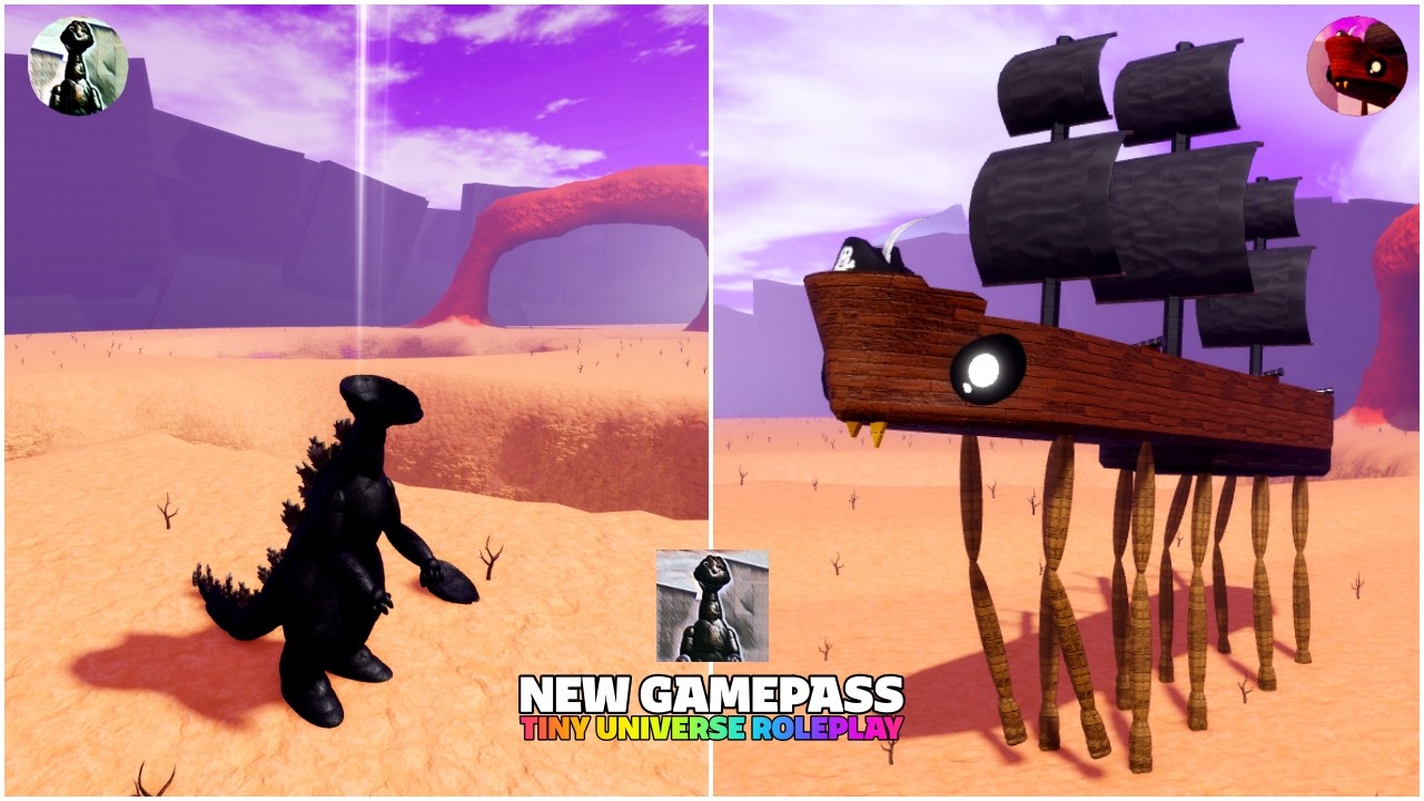 [ NEW GAMEPASS ] How To Get New Gamepass & Limited Crabtanic Skin in Tiny Universe Roleplay - Roblox