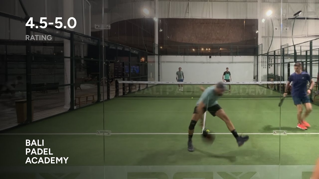 Advanced Level 4.5+  Padel Match. Bali Padel Academy
