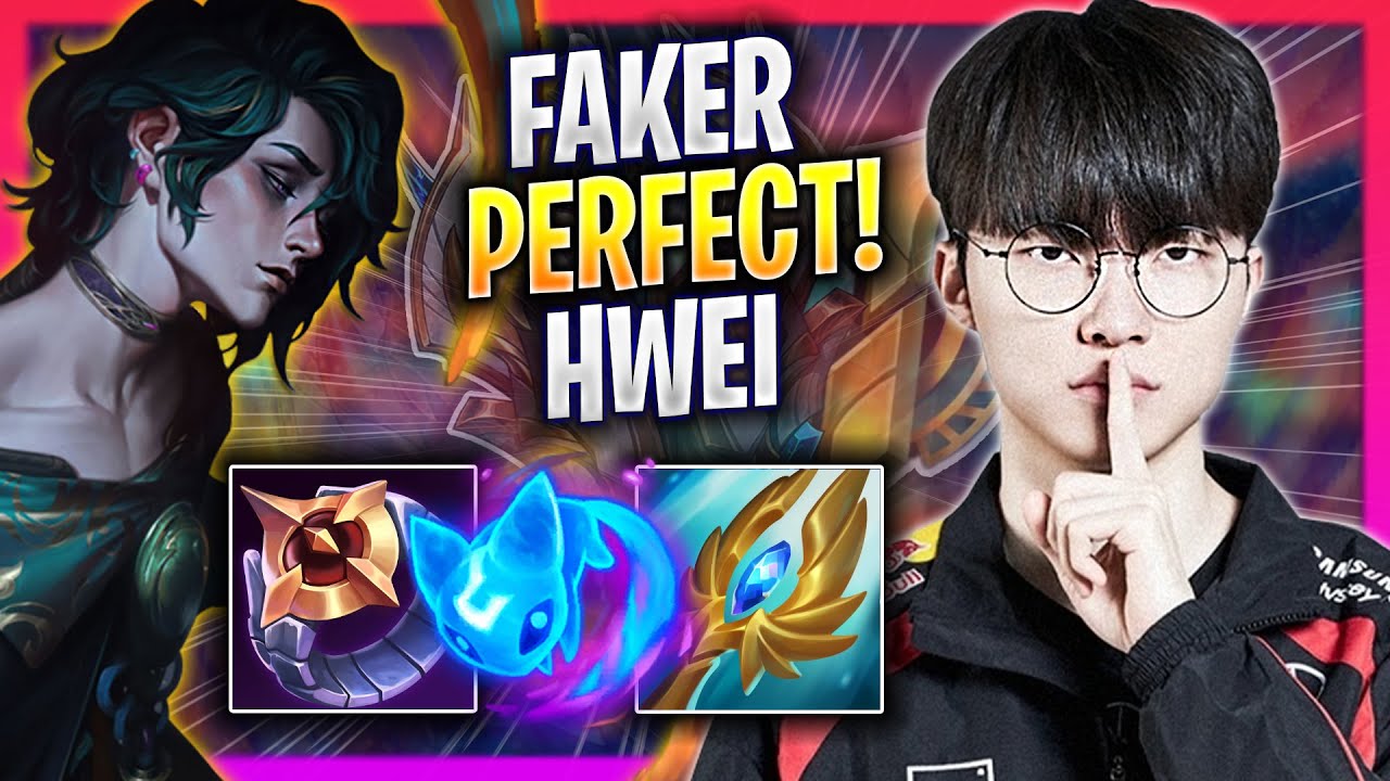 FAKER PERFECT GAME WITH HWEI! - T1 Faker Plays Hwei MID vs Taliyah! | Season 2024