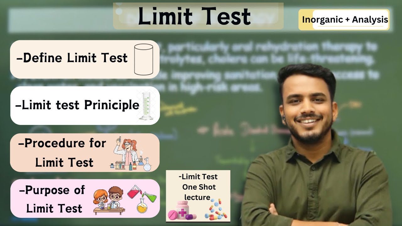 Limit Test | Limit test b pharmacy | Limit test kya hota hai | principle of limit test #limittest
