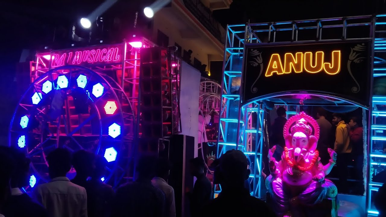 Anuj dj vs Raj dj Ghamasan Competition sargam mela #naini #prayagraj