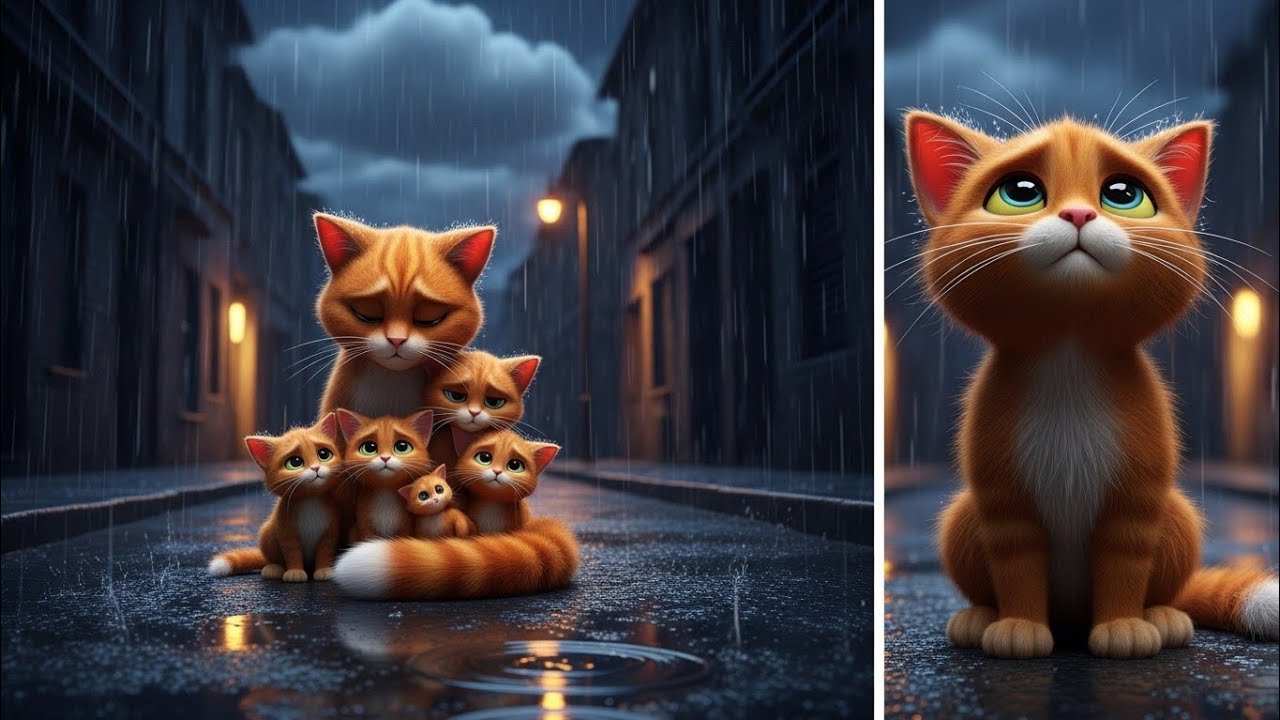 “Poor Orange Kitten Struggled to Survive… But What Happened on Stage Shocked Everyone! 😭🐱”