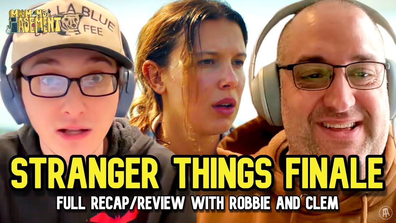 THEY LANDED THE PLANE - STRANGER THINGS SEASON 5 FINALE | MY MOM'S BASEMENT