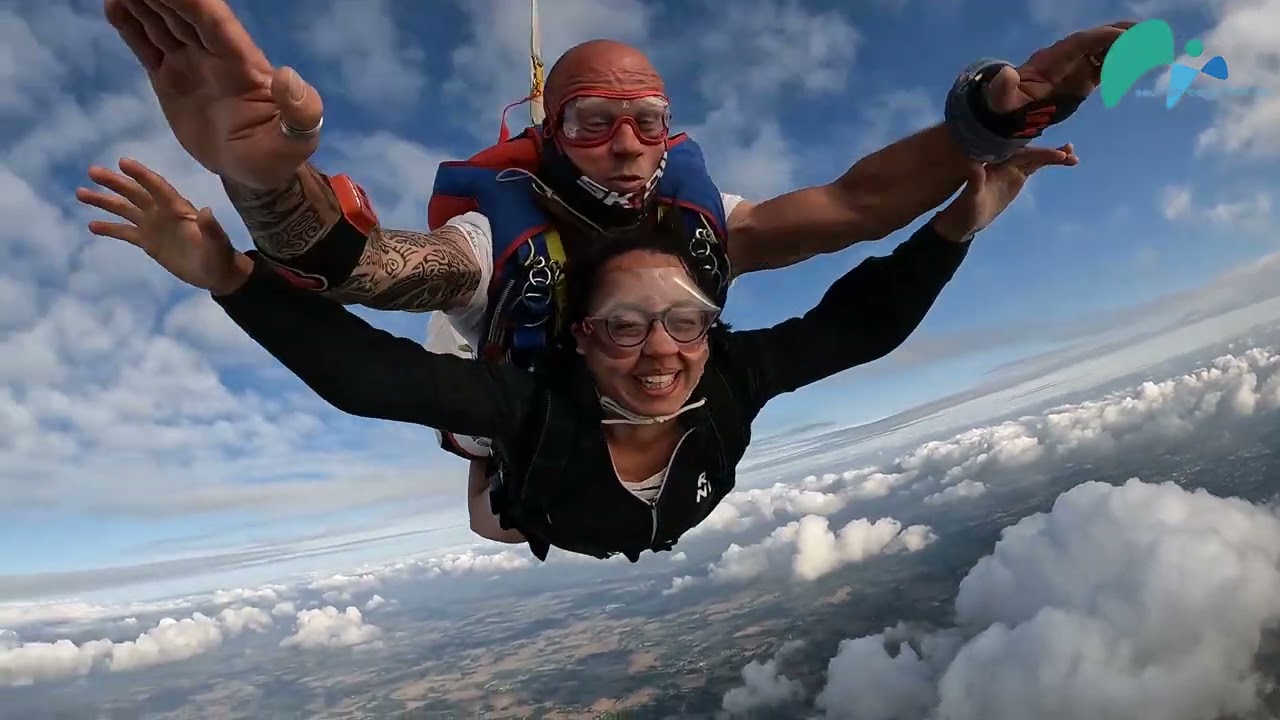 Saut en parachute à Merville