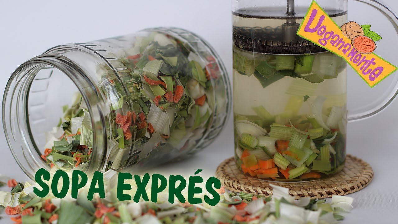 SOPA EXPRESS en 5 minutos⏳ | Veganamente