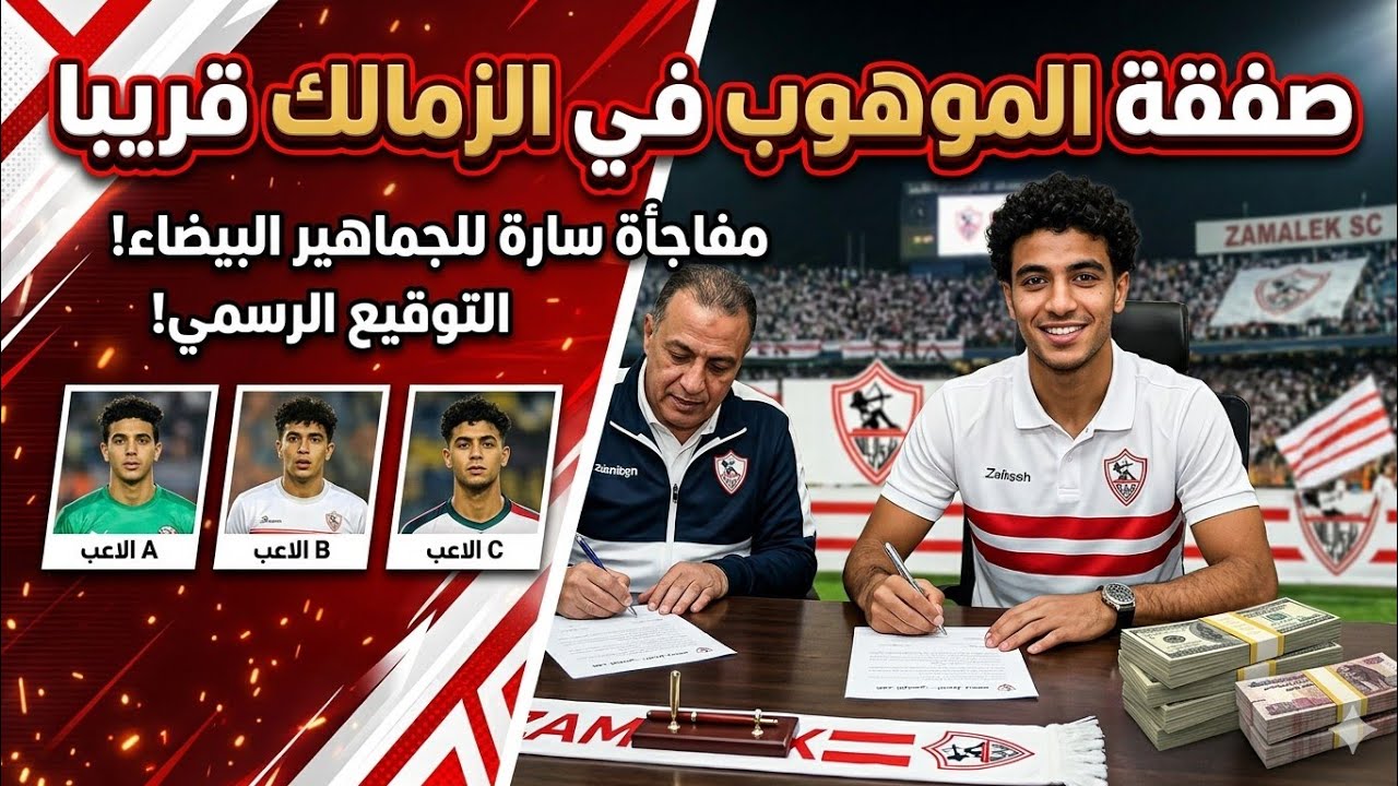 عاجل..صفقه الموهوب في الزمالك قريبا😱 مفاجأة سارة لجمهور الزمالك🔥خوف اهلاوي..عوده عباس تاني