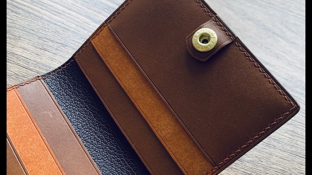 ENG SUB: Horizontal wallet + free PDF Pattern - Горизонтальный кошелек + бесплатная выкройка