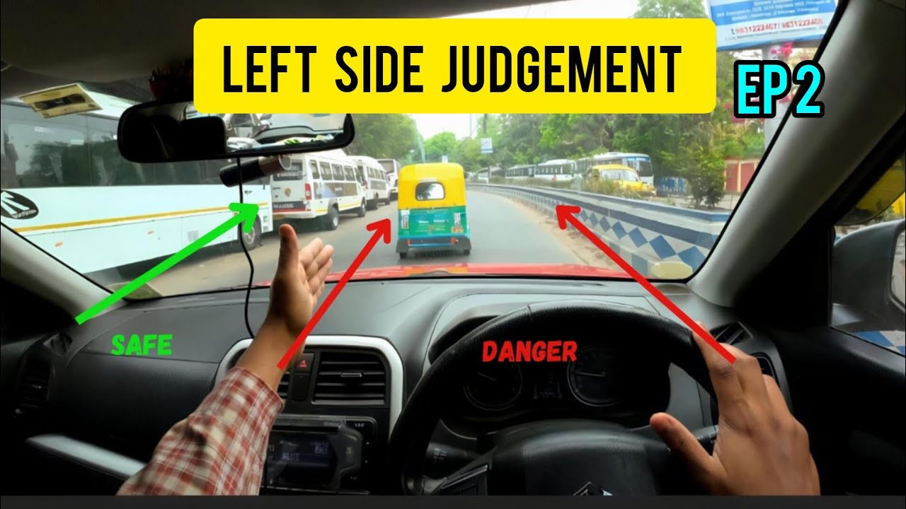 Mastering Left & Right Clearance While Driving | Steering Balance & Side Judgement